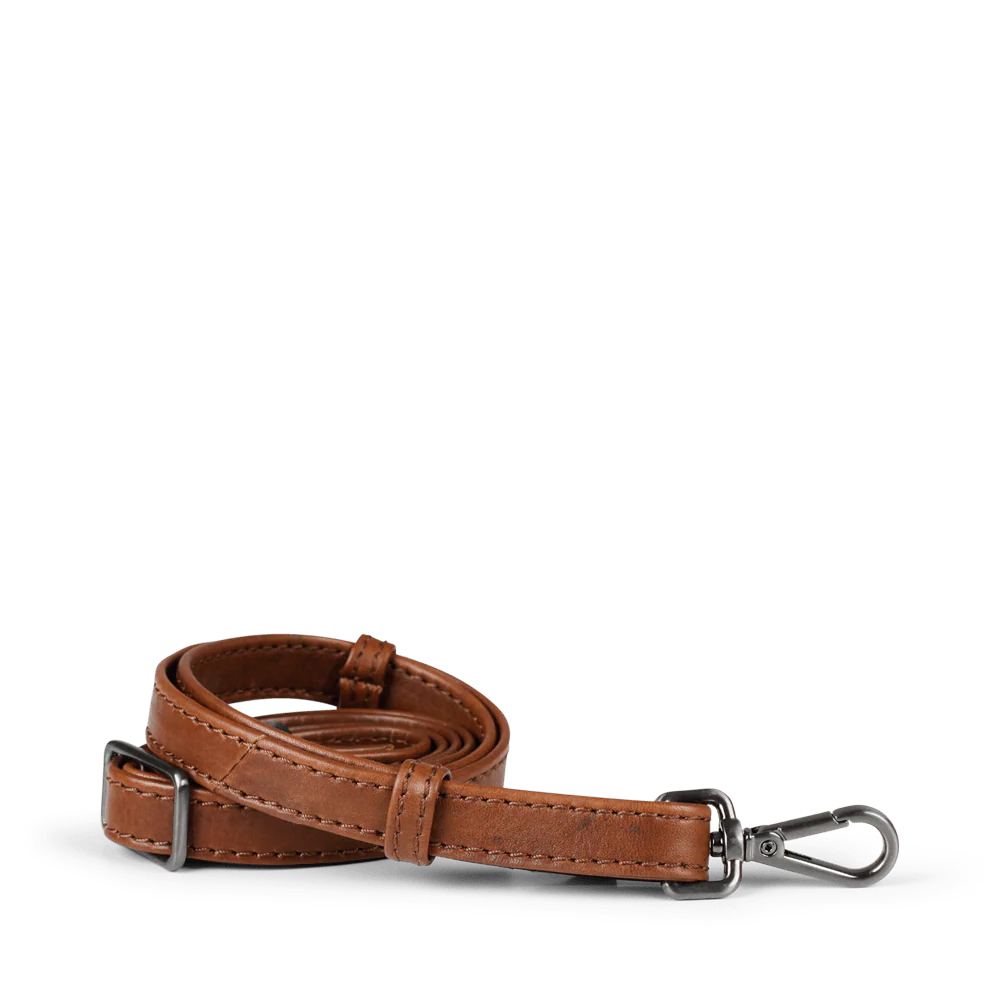 MollyMBG Leather Bag Strap, Antique